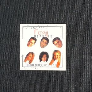 “F•R•I•E•N•D•S” cast earrings BRAND NEW